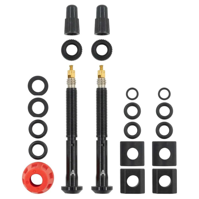 Quarq Tyrewiz 2.0 J 65.8-73.0 Mm Valve Stem Kit One Size Black