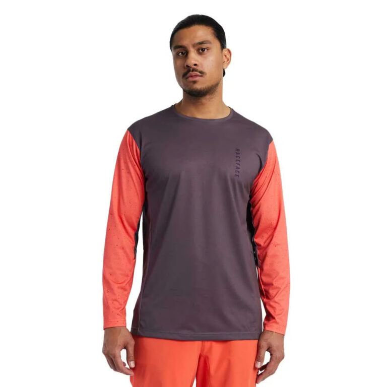 Race face Race Face Indy Long Sleeve Enduro Jersey S Coral - XL Coral