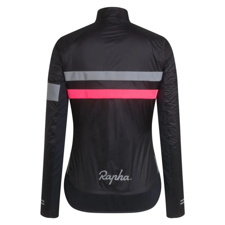 Rapha Brevet Insulated Jacket 2XS Dark Navy / High-Vis Pink / White - XL Dark Navy / High-Vis Pink / White - Image 3