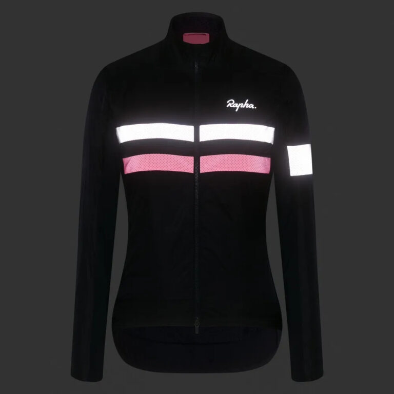 Rapha Brevet Insulated Jacket 2XS Dark Navy / High-Vis Pink / White - XL Dark Navy / High-Vis Pink / White - Image 5