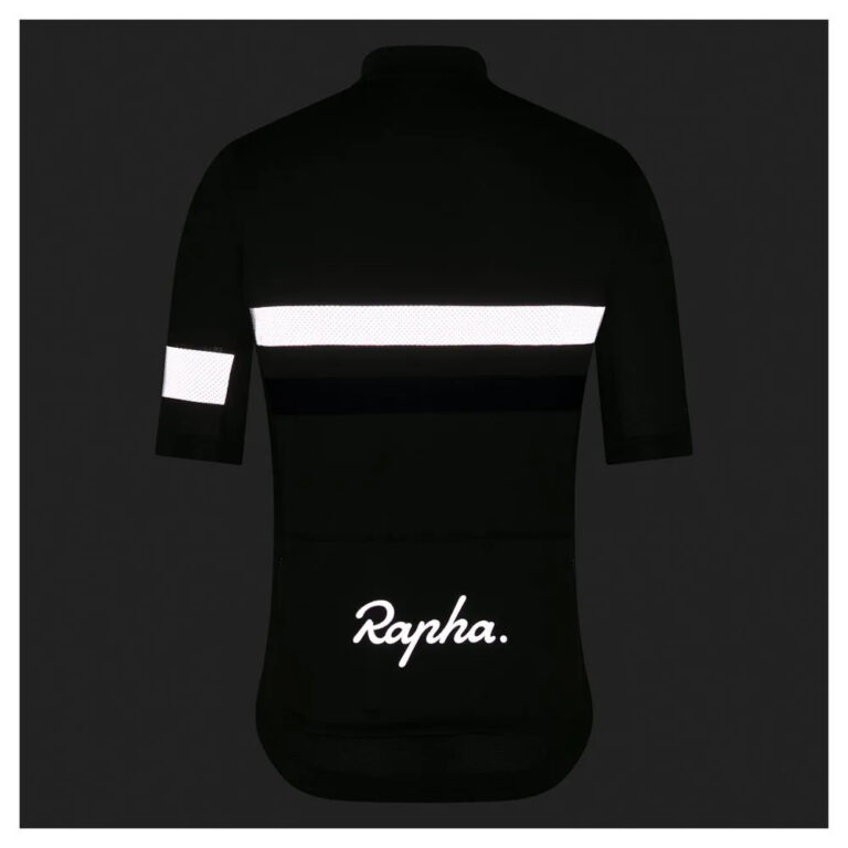 Rapha Brevet Lightweight Short Sleeve Jersey L Deep Olive / Dark Navy - XL Deep Olive / Dark Navy - Image 4