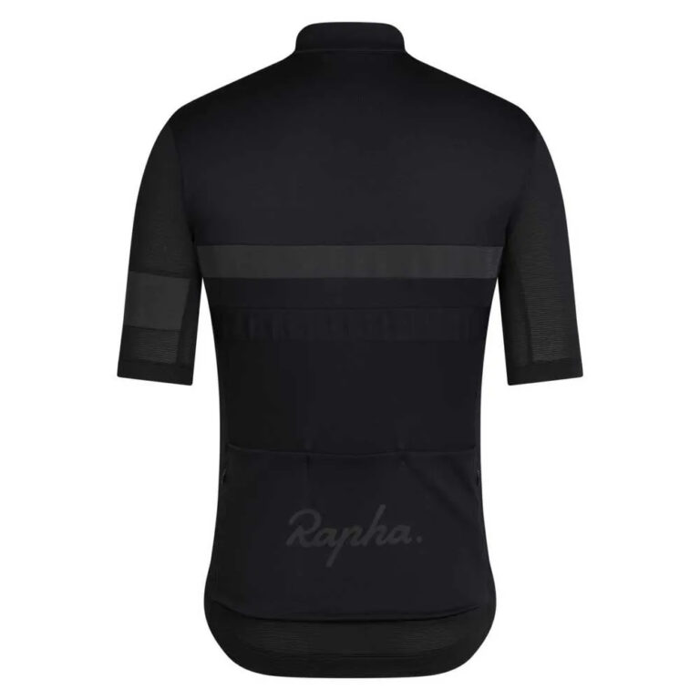 Rapha Brevet Lightweight Short Sleeve Jersey M Black / Black - L Black / Black - Image 2