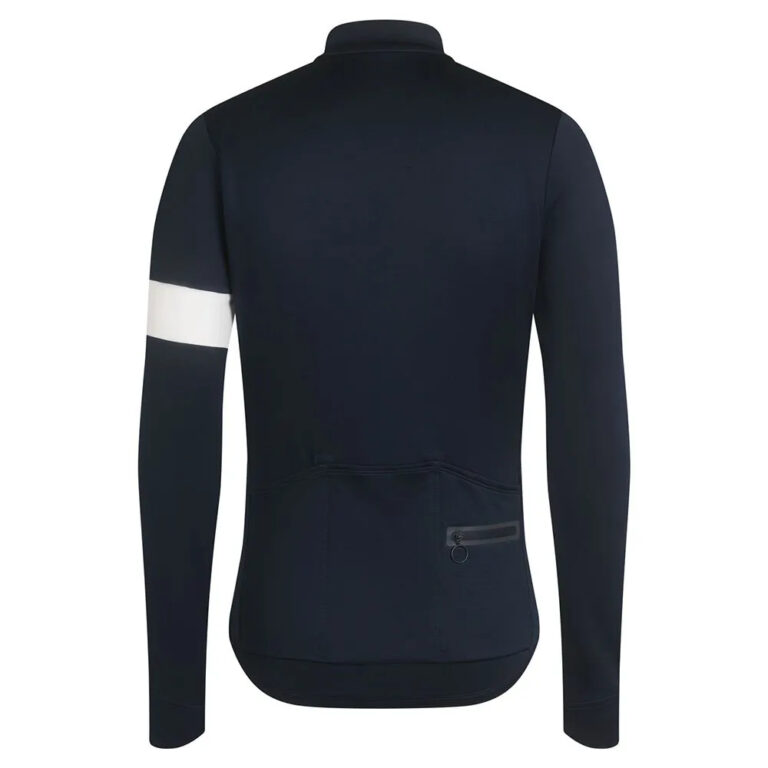 Rapha Classic Long Sleeve Jersey M Dark Navy / White / Light Blue - 2XL Dark Navy / White / Light Blue - Image 2