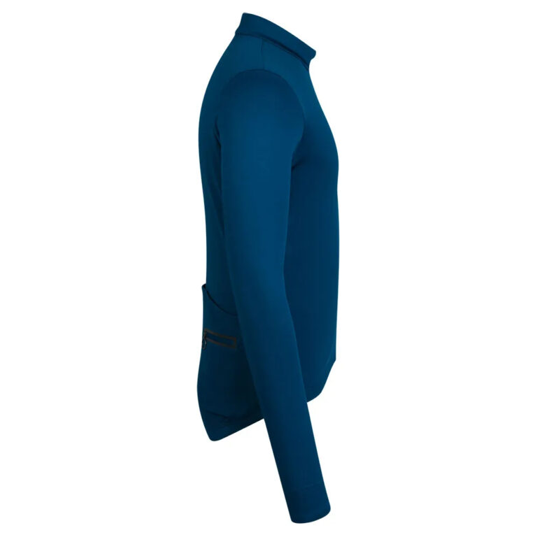 Rapha Classic Long Sleeve Jersey S Jewelled Blue / White - 2XL Jewelled Blue / White - Image 4