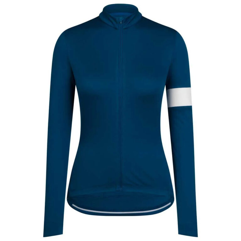 Rapha Classic Long Sleeve Jersey S Jewelled Blue / White - XL Jewelled Blue / White