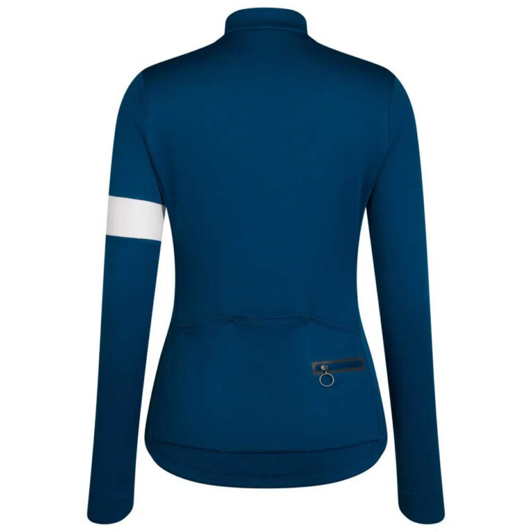 Rapha Classic Long Sleeve Jersey S Jewelled Blue / White - XL Jewelled Blue / White - Image 2