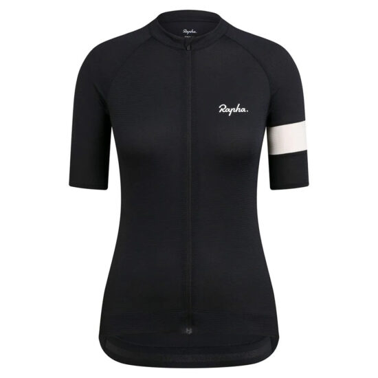 Rapha Core Lightweight Short Sleeve Jersey 2XS Black - M Black