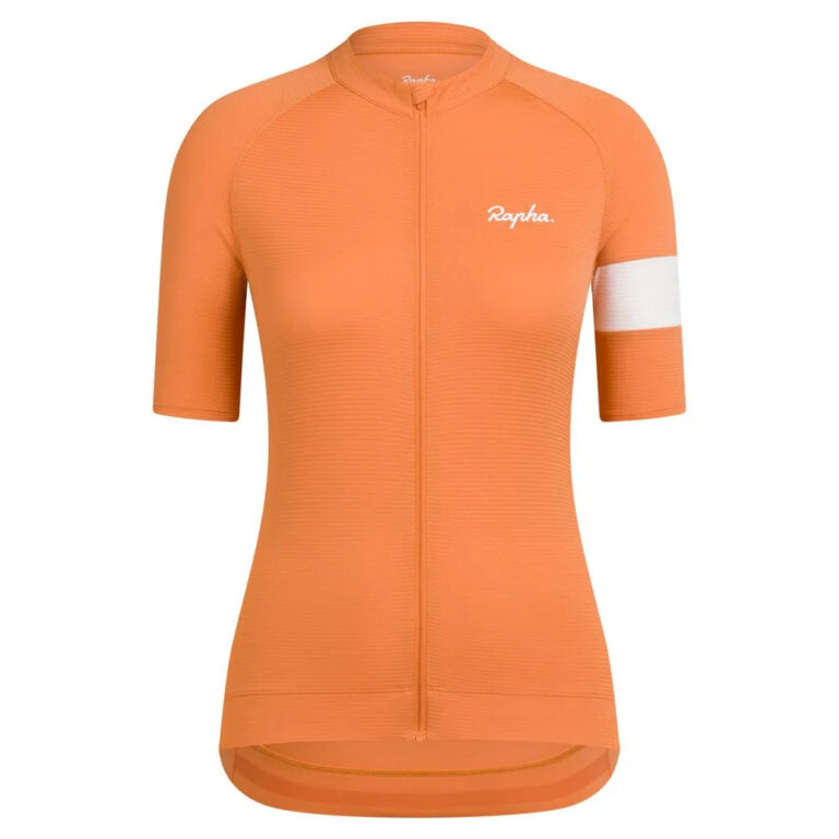 Rapha Core Lightweight Short Sleeve Jersey XS Dusted Orange / White - M Dusted Orange / White