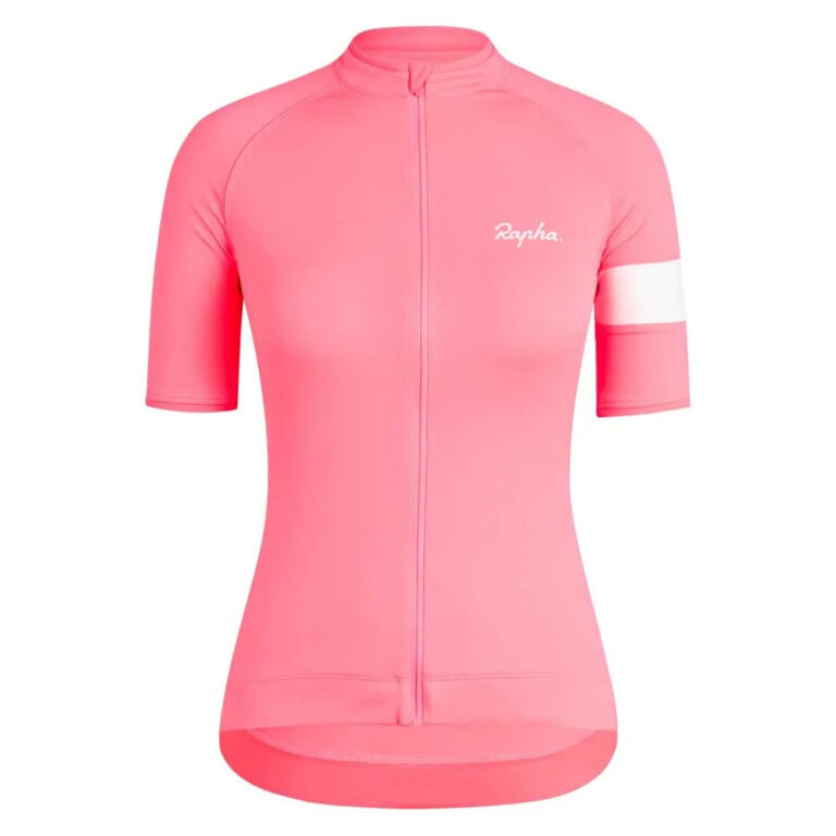 Rapha Core Short Sleeve Jersey 2XS High-Vis Pink - XL High-Vis Pink