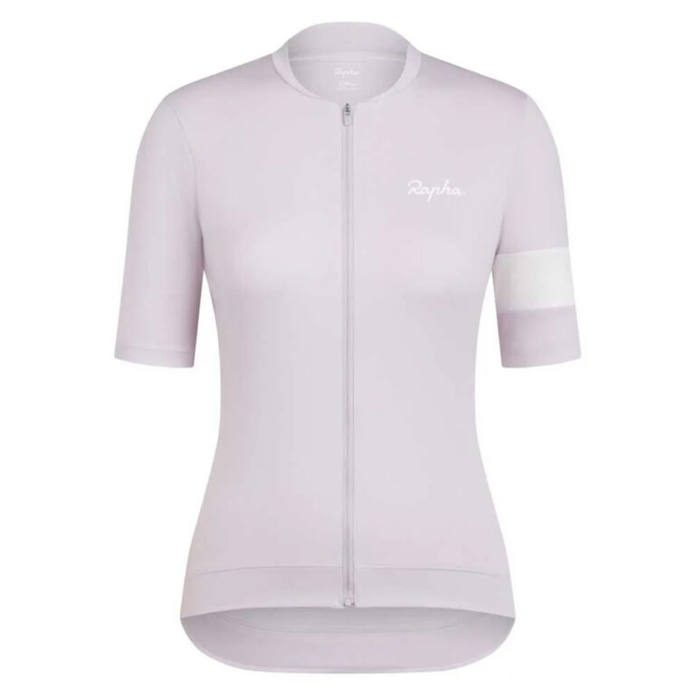 Rapha Core Short Sleeve Jersey 2XS Pale Lilac / White - XL Pale Lilac / White