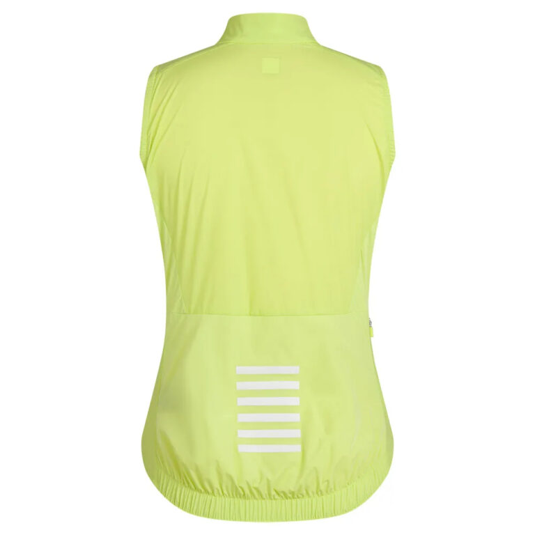 Rapha Pro Team Insulated Gilet 2XS Lime Green / White - XL Lime Green / White - Image 4