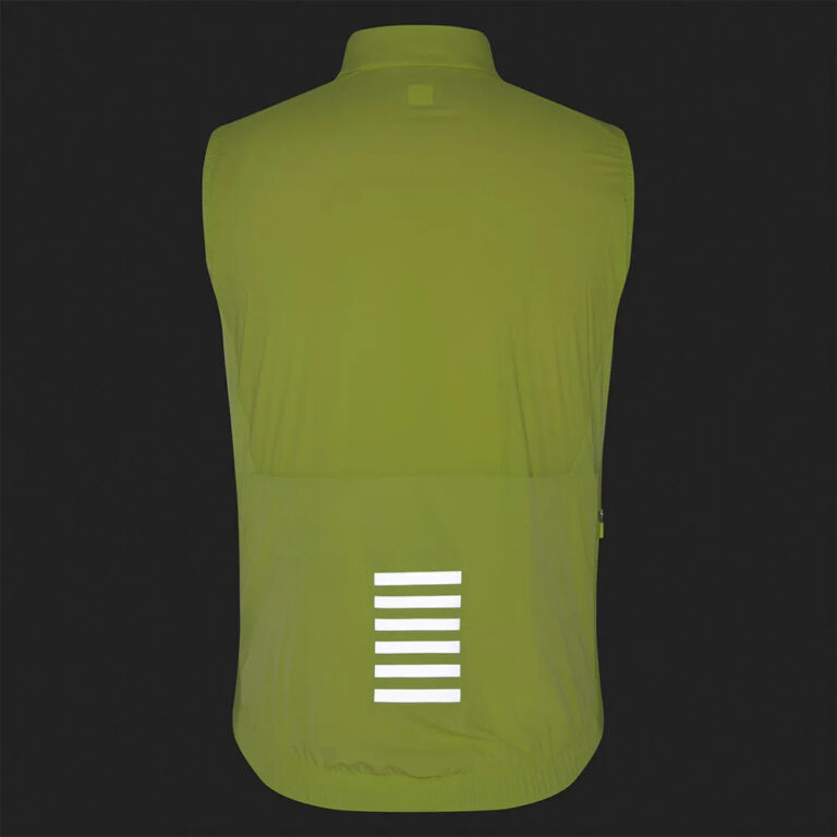 Rapha Pro Team Insulated Gilet XS Lime Green / White - 2XL Lime Green / White - Image 4