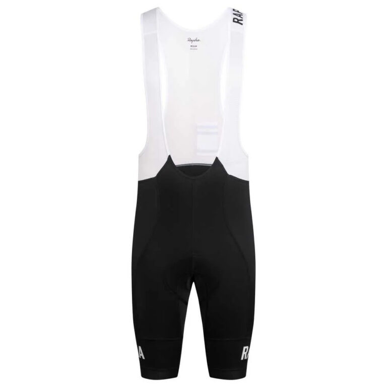 Rapha Pro Team Training Bib Shorts S Black / White - XL Black / White