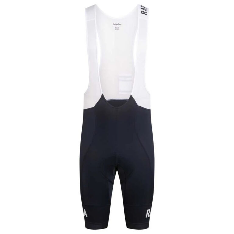 Rapha Pro Team Training Bib Shorts S Dark Navy / White - XL Dark Navy / White