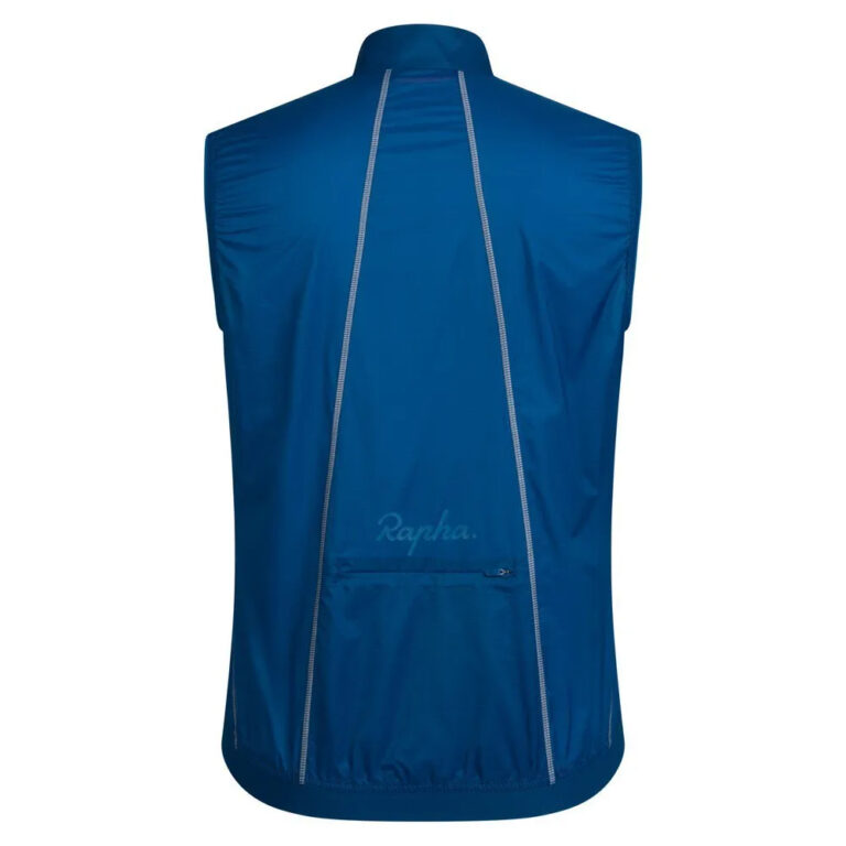 Rapha Wind Gilet 2XS Jewelled Blue / Jewelled Blue - XL Jewelled Blue / Jewelled Blue - Image 2