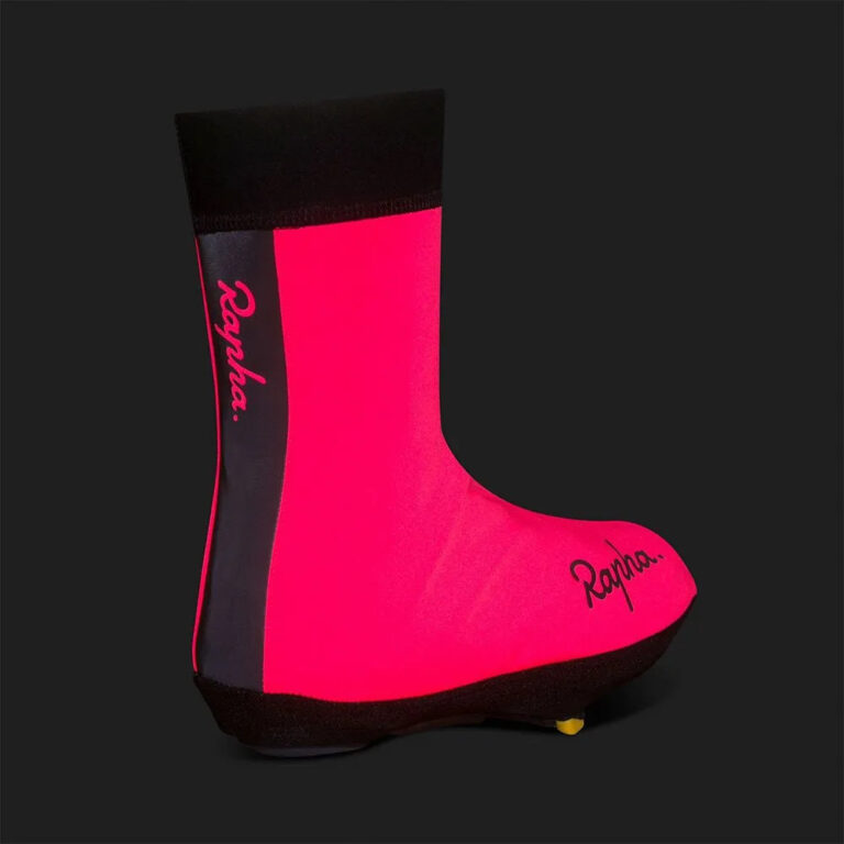 Rapha Winter Overshoes S High-Vis Pink - L High-Vis Pink - Image 2