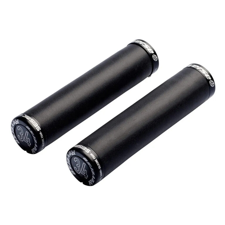 Reverse components Reverse Components Seismic Ergo Lock-On Grips 32 x 145 mm Black / Black - 34 x 145 mm Black / Black