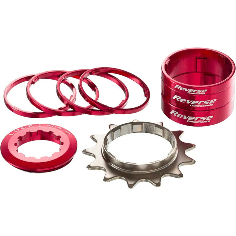 Reverse components Reverse Components Single Speed Kit Pinion 13t Red