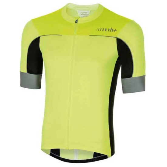 rh+ Rh+ Lapse Short Sleeve Jersey S Fluor Yellow / Black / Reflex - M Fluor Yellow / Black / Reflex