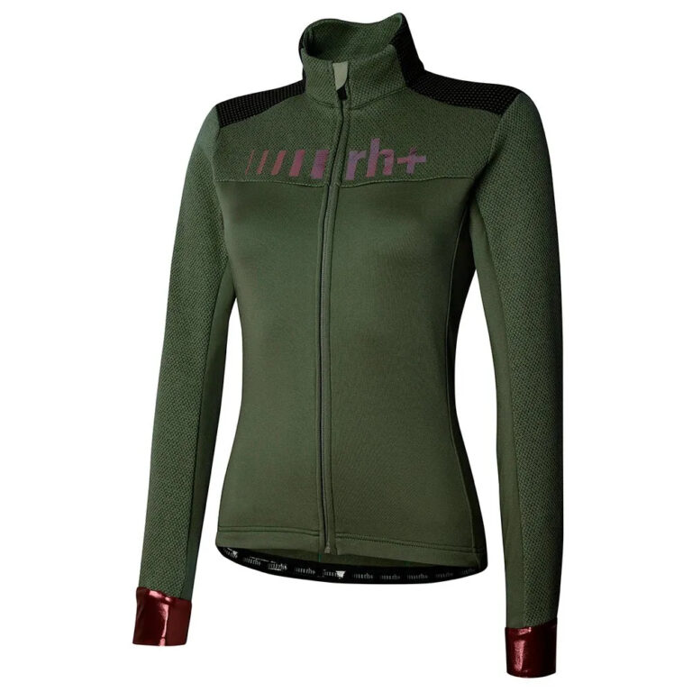 rh+ Rh+ Logo Thermo Long Sleeve Jersey L Fir Green / Plummy