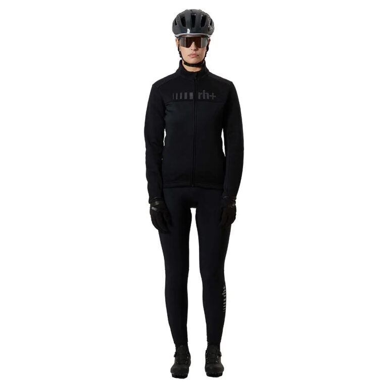 rh+ Rh+ Logo Thermo Long Sleeve Jersey XS Black / Black - XL Black / Black - Image 3