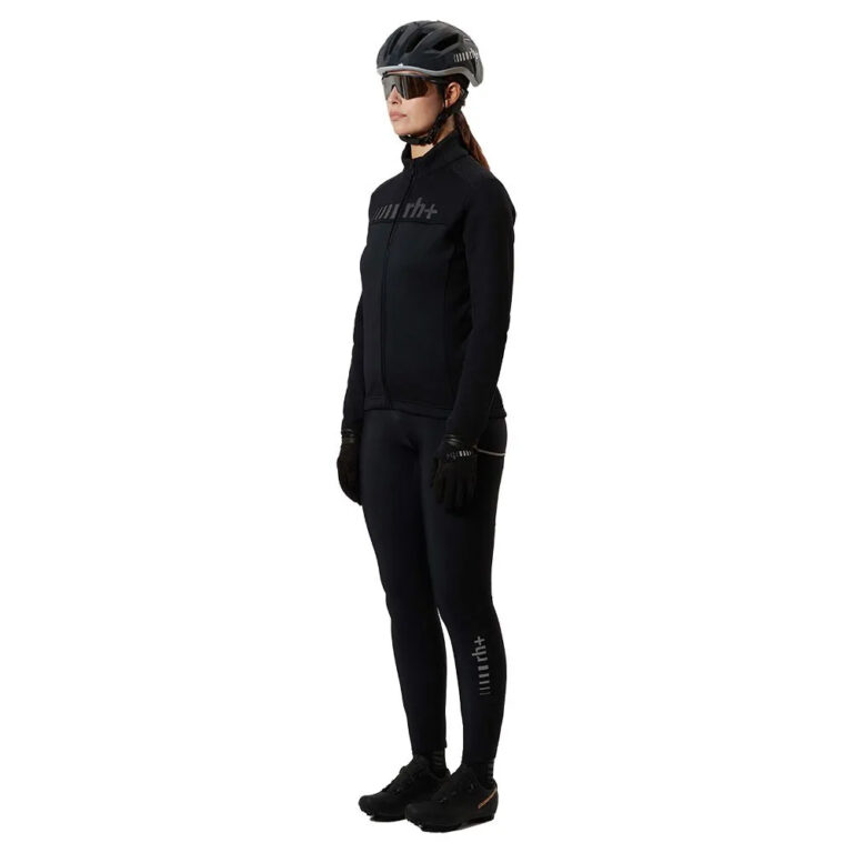 rh+ Rh+ Logo Thermo Long Sleeve Jersey XS Black / Black - XL Black / Black - Image 4