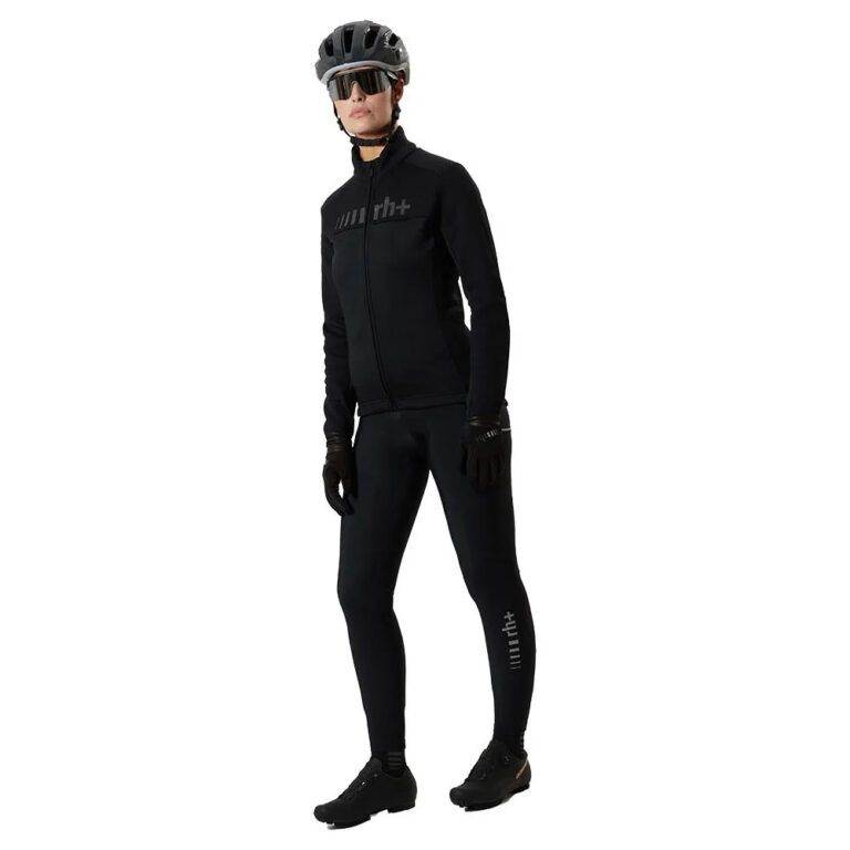 rh+ Rh+ Logo Thermo Long Sleeve Jersey XS Black / Black - XL Black / Black - Image 6