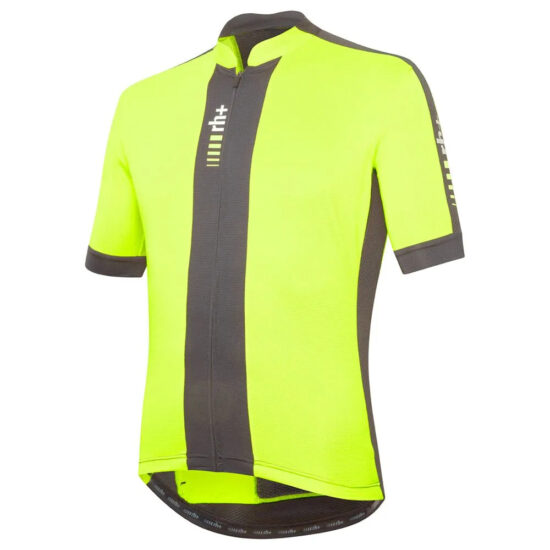 rh+ Rh+ New Primo Short Sleeve Jersey S Acid Lime / Beluga Black - L Acid Lime / Beluga Black