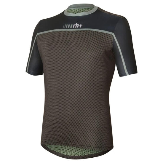 rh+ Rh+ Trail Short Sleeve Jersey 2XL Beluga Black / Black / Army