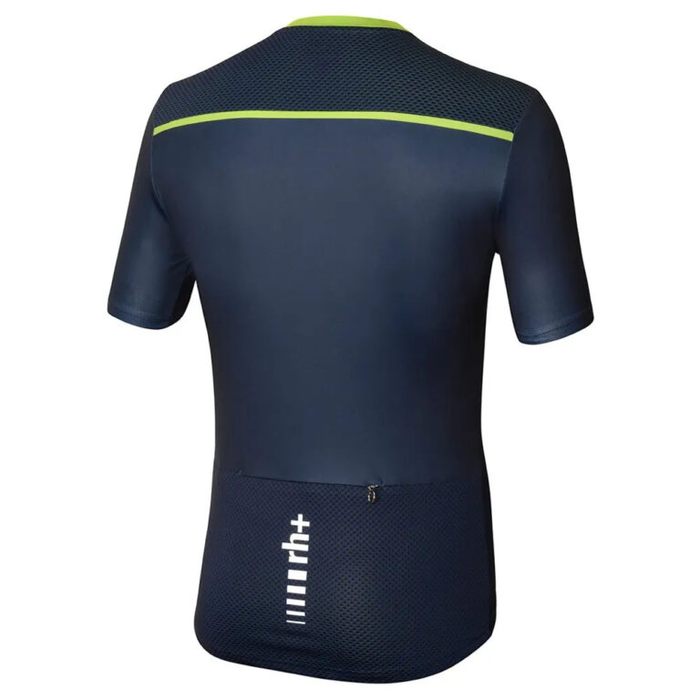 rh+ Rh+ Trail Short Sleeve Jersey M Night / Absolute Blue / Acid Lime - Image 2