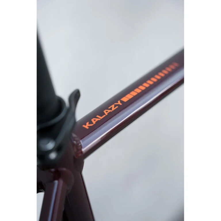 Ridley Kalazy Sora MDB 2024 Gravel Bike XS Bourgogne Red Metallic / Orange - XL Bourgogne Red Metallic / Orange - Image 4