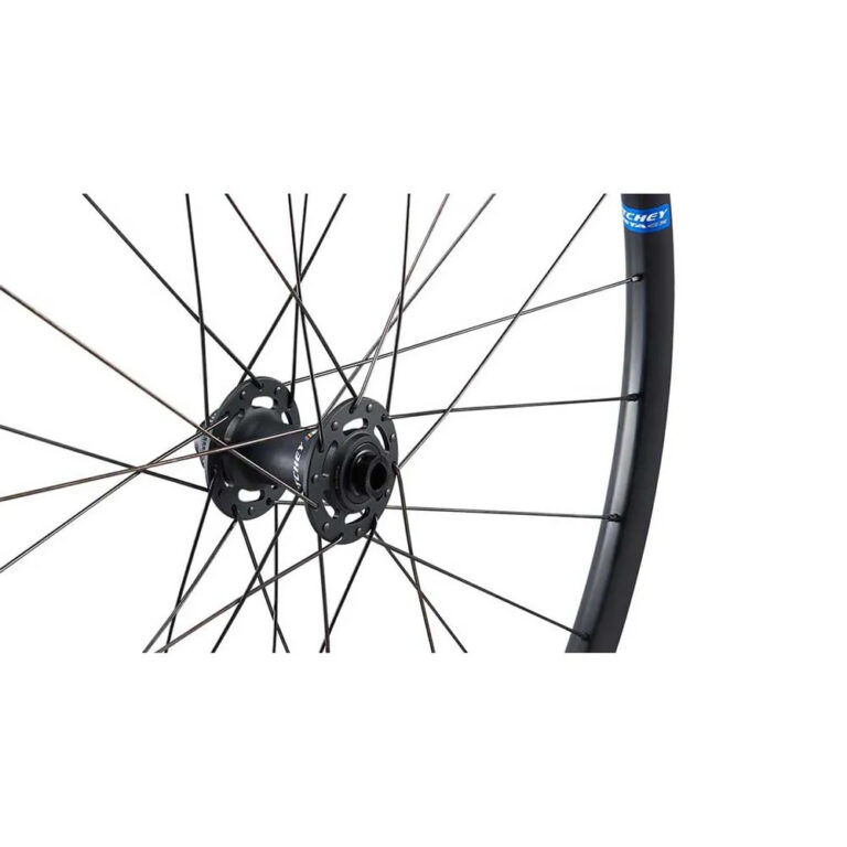 Ritchey WCS Zeta GX Boost Disc Tubeless Gravel Wheel Set 15 x 100 / 12 x 148 mm &amp;  Shimano/Sram HG Black - Campagnolo Black - Image 4