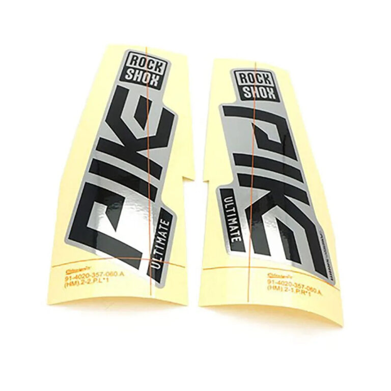 RockShox Decal Kit Pike Ultimate Sticker 27.5-29&acute;&acute; Polar Foil For Gloss Silver