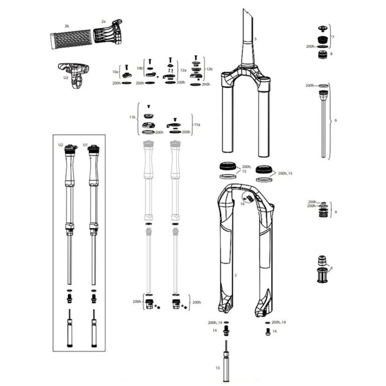 RockShox SID Ultimate Manual Boost 15x110 Mm 42 Offset Debon Air MTB Fork 27.5&acute;&acute; - 650B &amp; 80-100 mm Diffusion Black