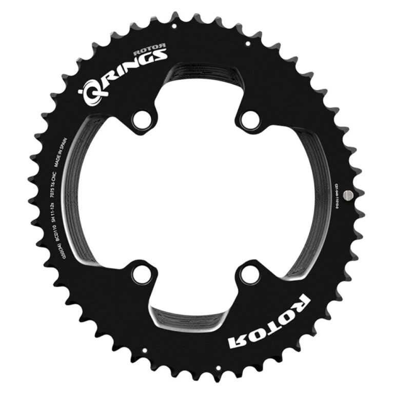 Rotor Q-Rings 4B 110 BCD Outer Chainring 54t Black / Black