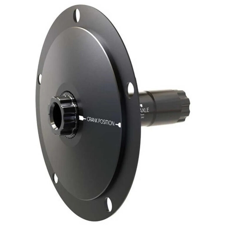 Rotor Track Axle With Spider Axe 30 x 144 mm Black