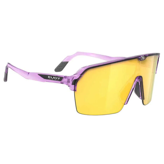 Rudy project Rudy Project Spinshield Sunglasses Multilaser Gold/CAT3 Air Crystal Lilac