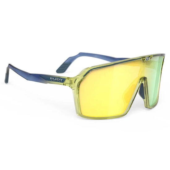 Rudy project Rudy Project Spinshield Sunglasses Multilaser Yellow/CAT3 Crystal Blue Avio / Apple Green