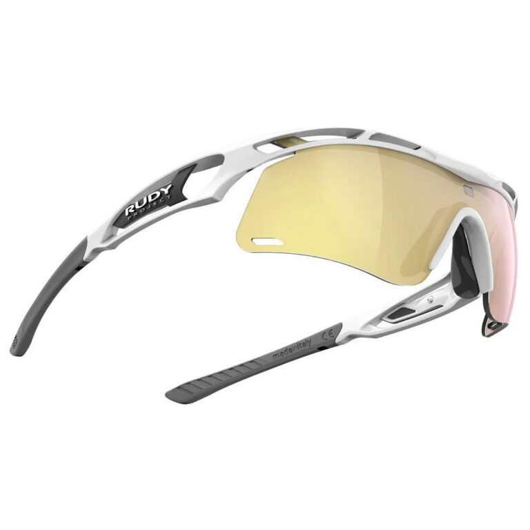 Rudy project Rudy Project Tralyx + Slim Sunglasses Multilaser Gold/CAT3 Gloss White - Image 5