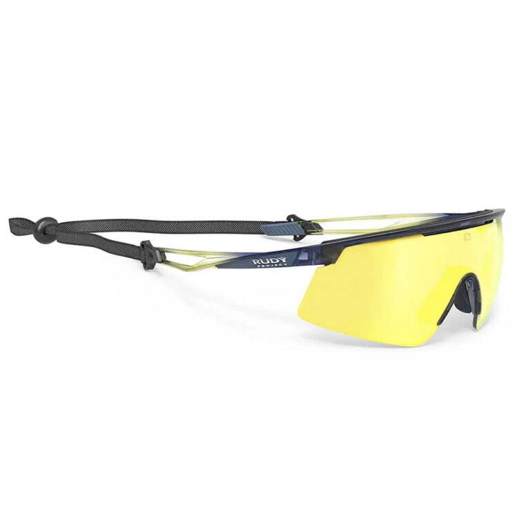 Rudy project Rudy Project Turbolence Sunglasses Multilaser Yellow/CAT3 Crystal Blue Avio / Apple Green