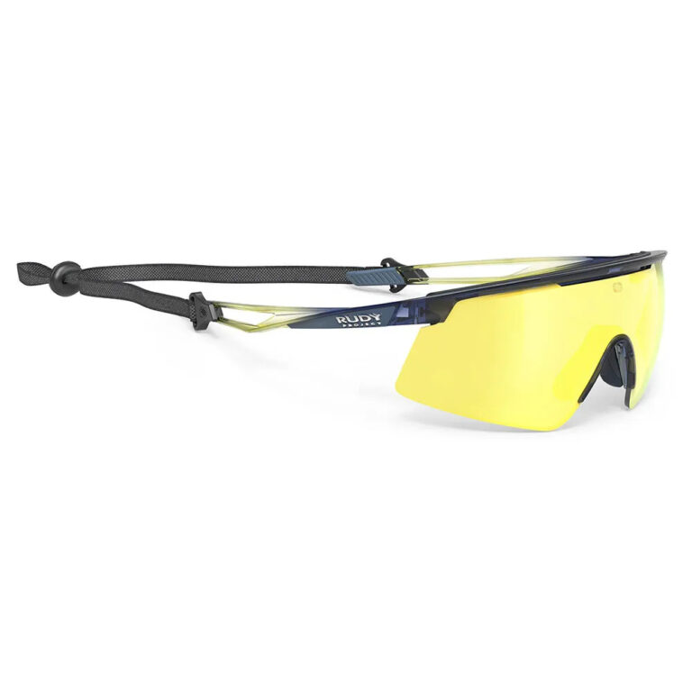 Rudy project Rudy Project Turbolence Sunglasses Multilaser Yellow/CAT3 Crystal Blue Avio / Apple Green