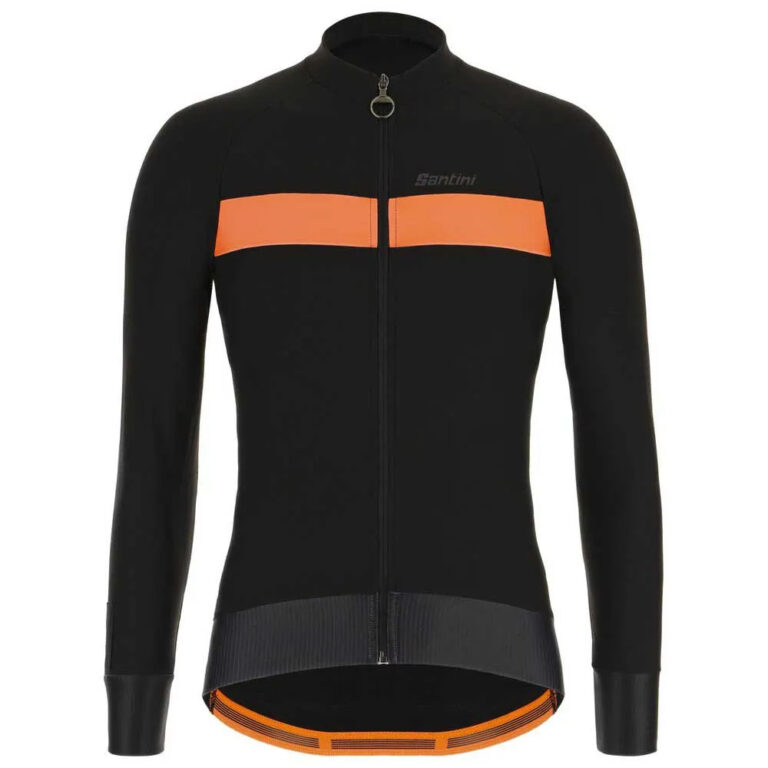 Santini Adapt Long Sleeve Jersey M Black