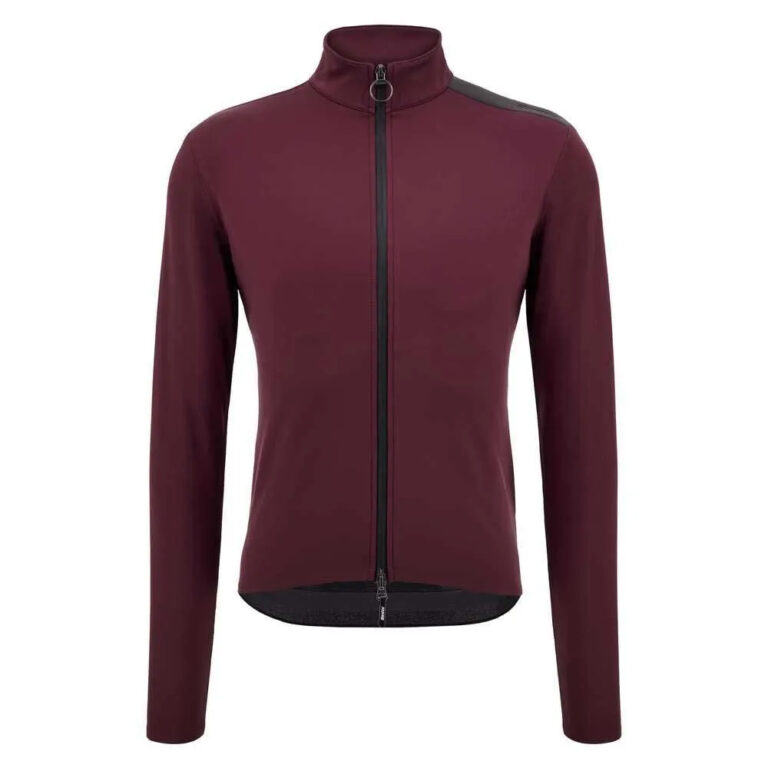 Santini Adapt Multi Long Sleeve Jersey XS Burgundy - 3XL Burgundy