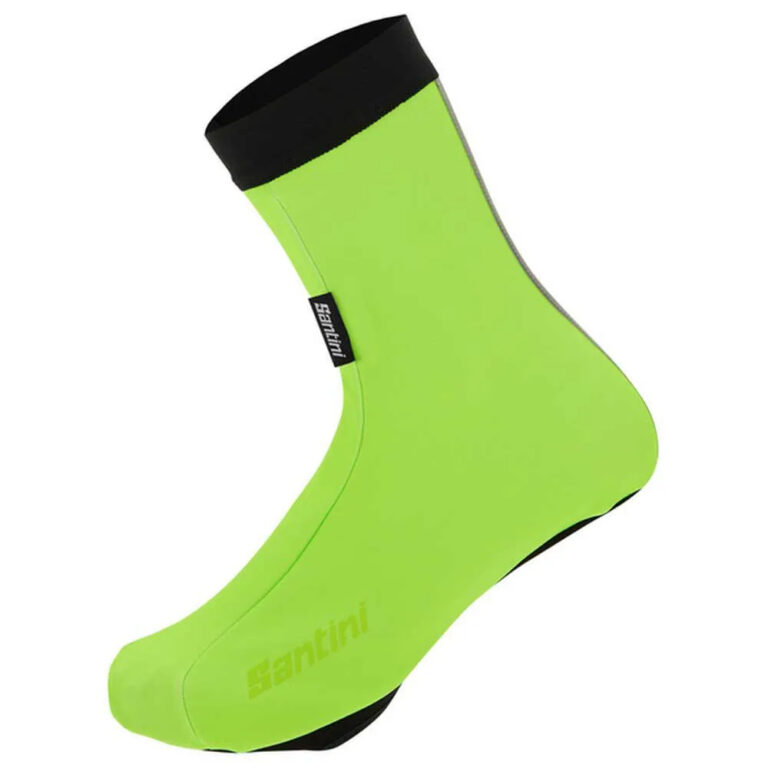 Santini Adapt Overshoes UK 4-6.5 Green Fluo - UK 10-12.5 Green Fluo