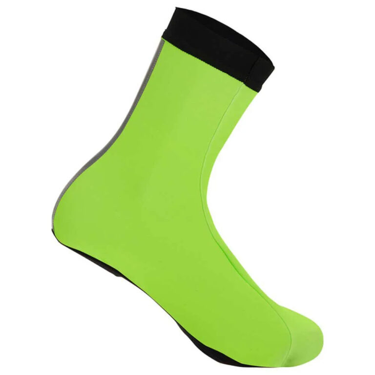 Santini Adapt Overshoes UK 4-6.5 Green Fluo - UK 10-12.5 Green Fluo - Image 2