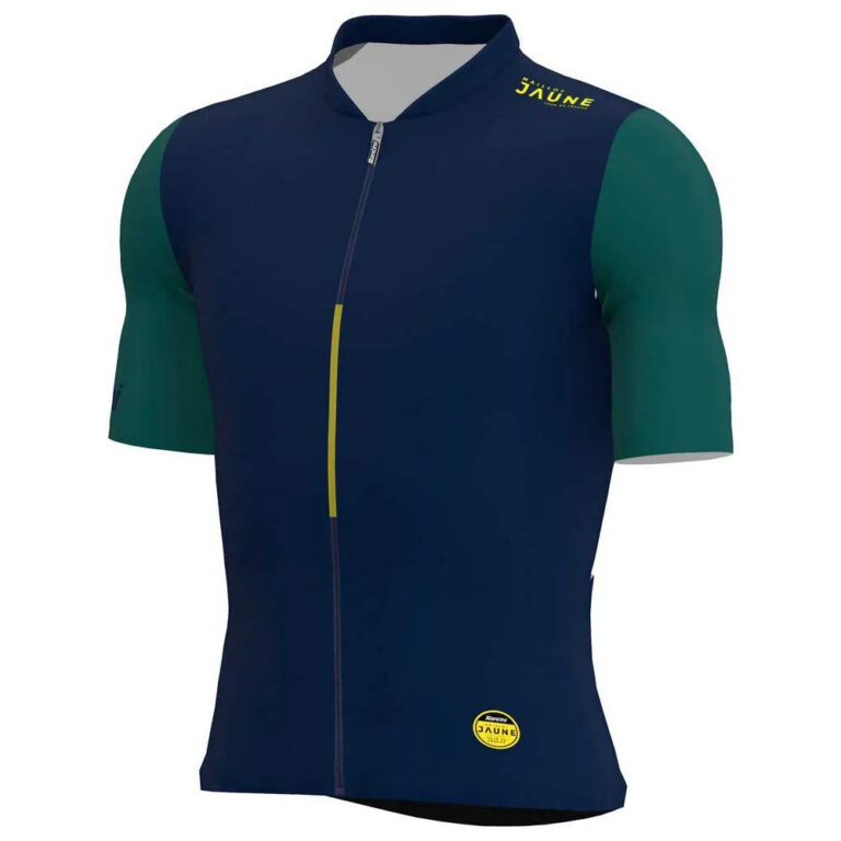 Santini Allez Le Maillot Jaune Short Sleeve Jersey S Print - 3XL Print - Image 4