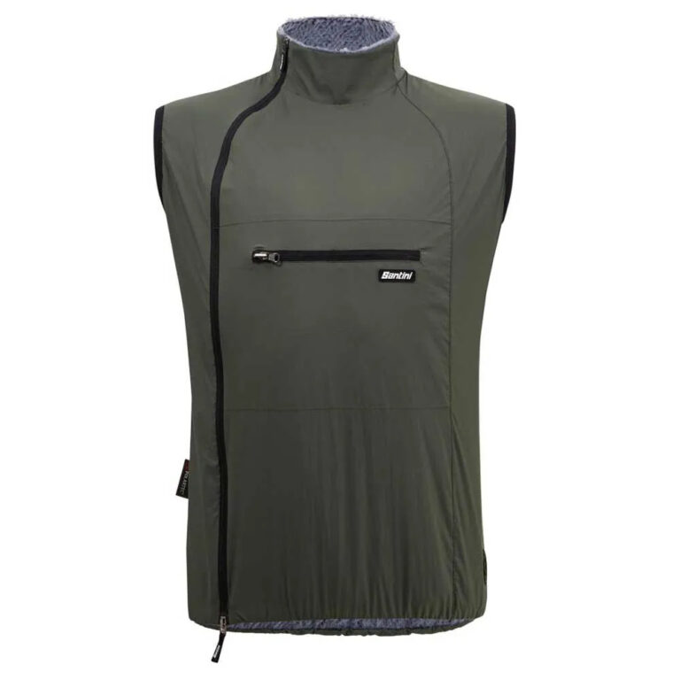 Santini Alpha Pack Gilet XS Military Green - 4XL Military Green - Image 3