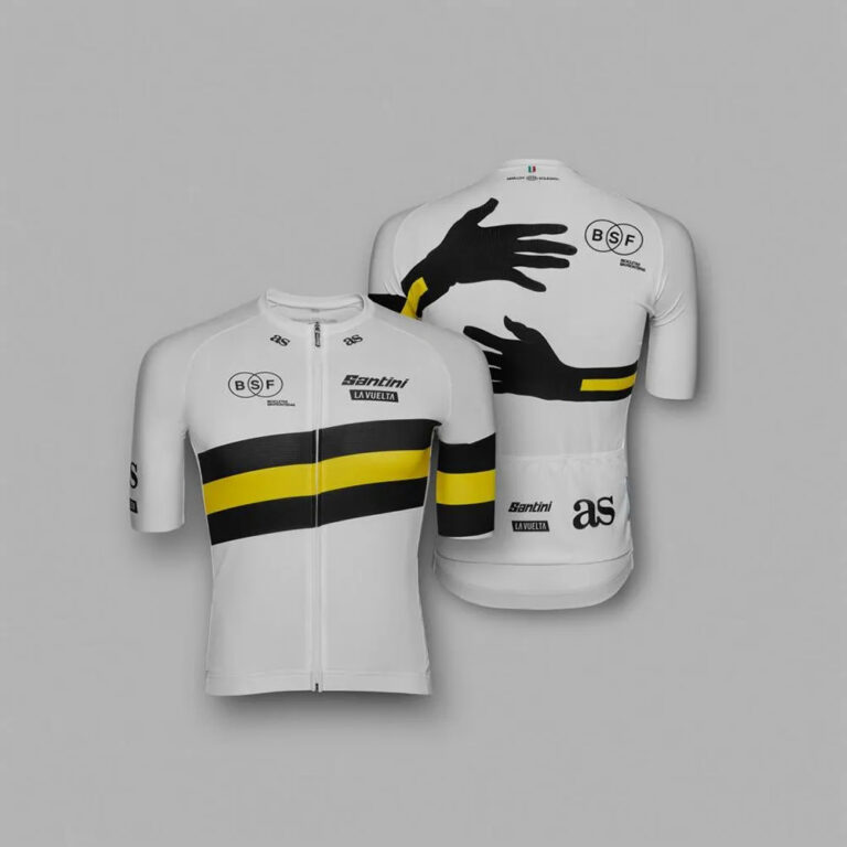 Santini Bicicletas Sin Fronteras LaVuelta Short Sleeve Jersey L Multicolor - Image 4