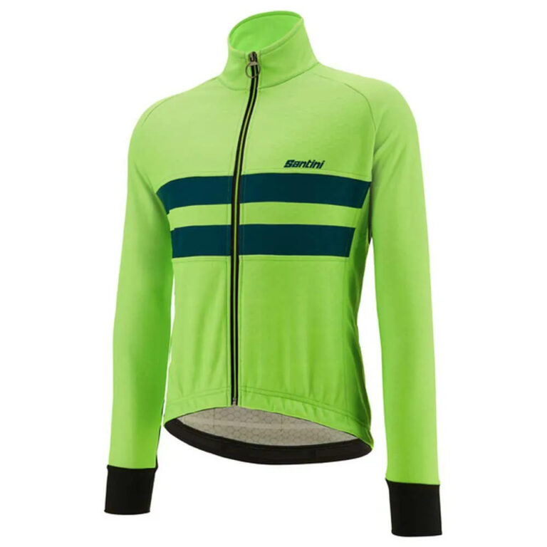 Santini Colore Halo Jacket XS Green Fluo - 5XL Green Fluo - Image 3