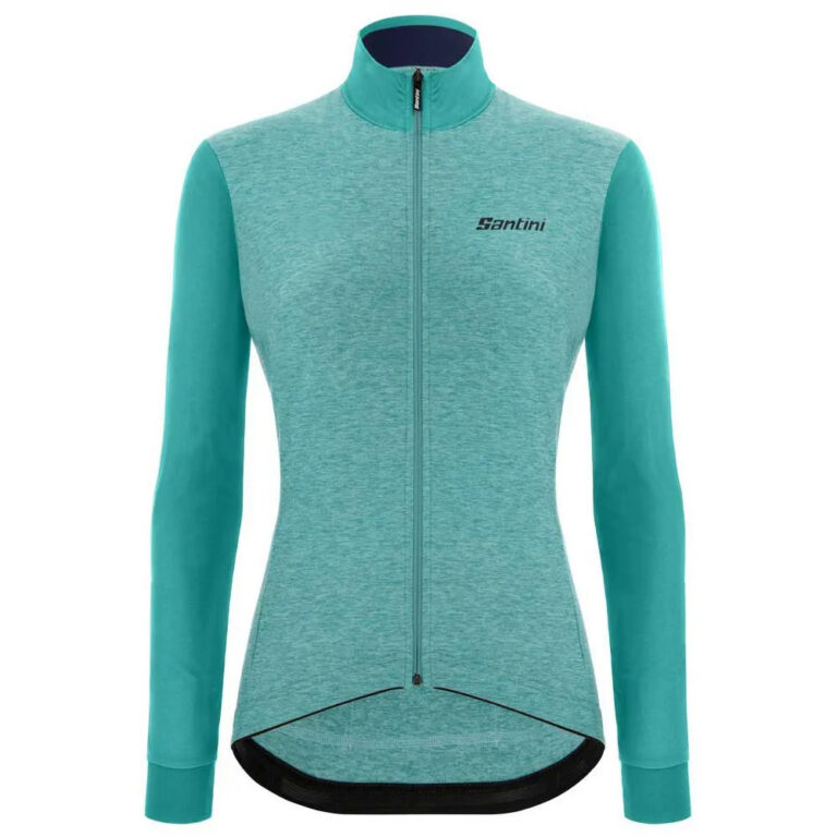 Santini Colore Puro Long Sleeve Jersey 2XS Water